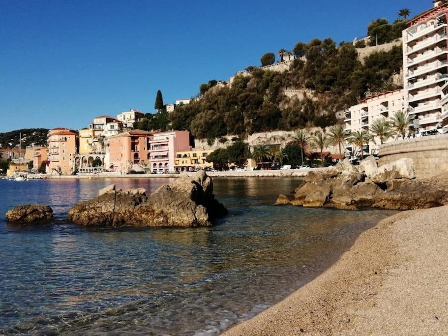 Appartement Cosy Situe A 2Mn De La Plage A Pied Climatise Villefranche-sur-Mer Exterior photo